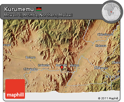 Satellite 3D Map of Kurumemu