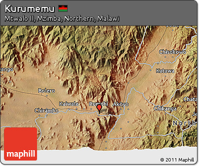 Satellite 3D Map of Kurumemu