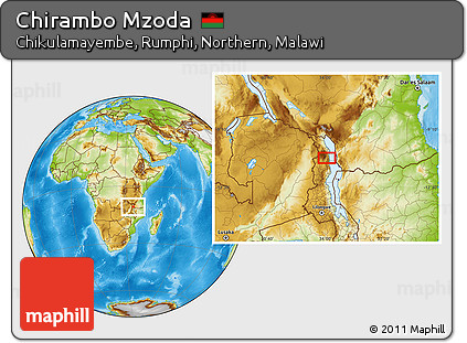 Physical Location Map of Chirambo Mzoda