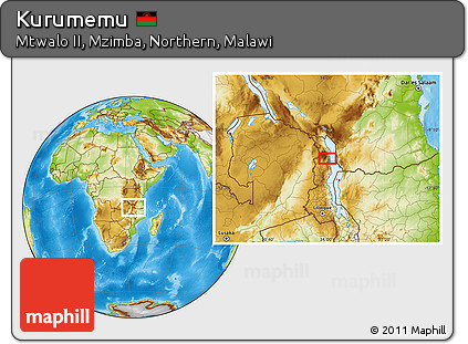 Physical Location Map of Kurumemu