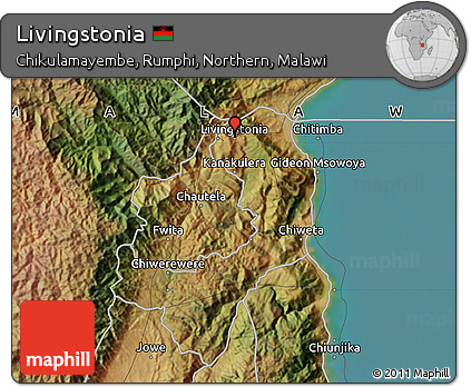 Satellite Map of Livingstonia