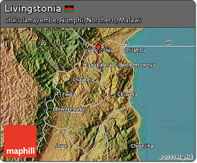 Satellite Map of Livingstonia