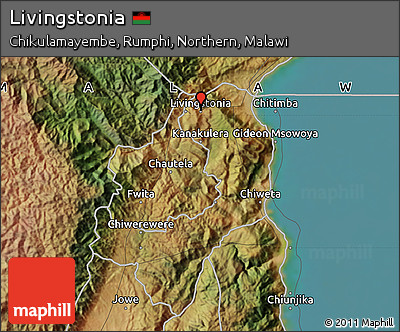 Satellite Map of Livingstonia