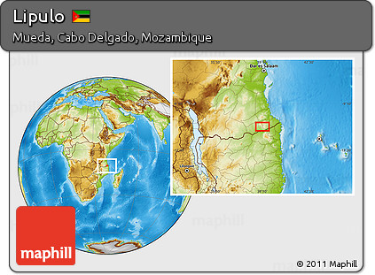 Physical Location Map of Lipulo