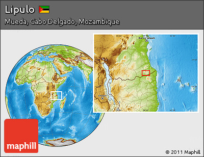 Physical Location Map of Lipulo