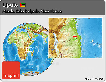 Physical Location Map of Lipulo