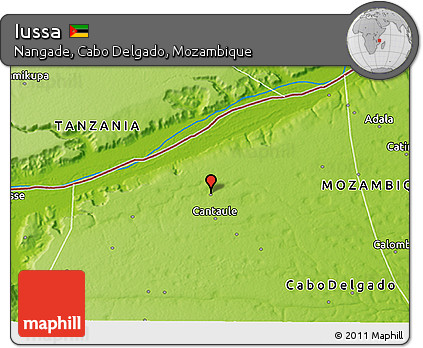 Physical 3D Map of Iussa