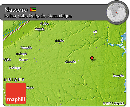 Physical 3D Map of Nassoro