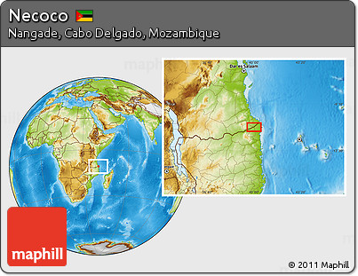 Physical Location Map of Necoco