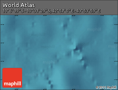 Satellite Map of the Area around 10° 48' 54" S, 43° 25' 29" E