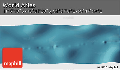 Satellite Panoramic Map of the Area around 10° 48' 54" S, 55° 19' 30" E