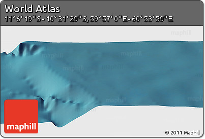 Satellite Panoramic Map of the Area around 10° 48' 54" S, 60° 25' 29" E
