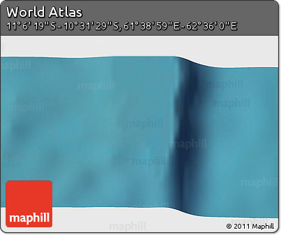 Satellite 3D Map of the Area around 10° 48' 54" S, 62° 7' 30" E