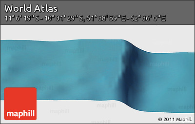 Satellite Panoramic Map of the Area around 10° 48' 54" S, 62° 7' 30" E