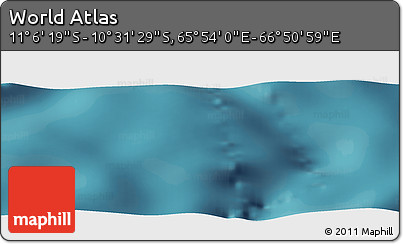 Satellite Panoramic Map of the Area around 10° 48' 54" S, 66° 22' 30" E