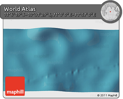 Satellite 3D Map of the Area around 10° 48' 54" S, 71° 28' 29" E