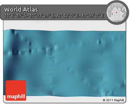 Satellite 3D Map of the Area around 10° 48' 54" S, 73° 10' 30" E