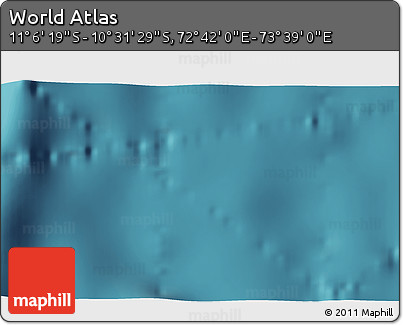 Satellite 3D Map of the Area around 10° 48' 54" S, 73° 10' 30" E