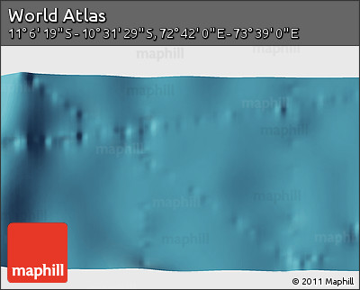 Satellite 3D Map of the Area around 10° 48' 54" S, 73° 10' 30" E