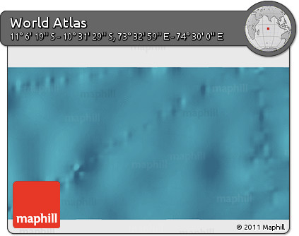 Satellite 3D Map of the Area around 10° 48' 54" S, 74° 1' 30" E