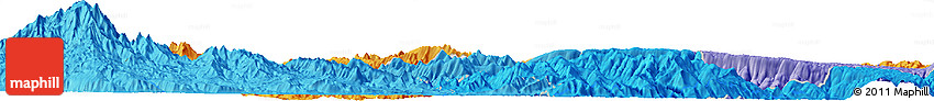 Political Horizon Map of the Area around 10° 48' 54" S, 74° 43' 29" W Political Horizon Map of the Area around 10° 48' 54" S, 74° 43' 29" W
