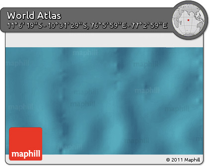 Satellite 3D Map of the Area around 10° 48' 54" S, 76° 34' 29" E