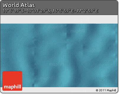 Satellite 3D Map of the Area around 10° 48' 54" S, 76° 34' 29" E