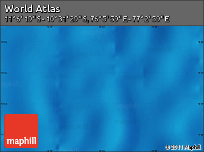 Physical Map of the Area around 10° 48' 54" S, 76° 34' 29" E