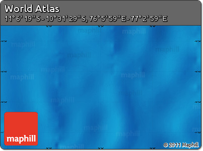 Physical Map of the Area around 10° 48' 54" S, 76° 34' 29" E