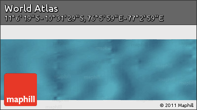 Satellite Panoramic Map of the Area around 10° 48' 54" S, 76° 34' 29" E