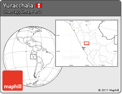 Blank Location Map of Yuracchala