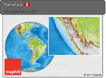 Physical Location Map of Yanalpa
