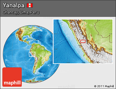 Physical Location Map of Yanalpa