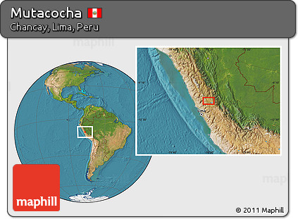 Satellite Location Map of Mutacocha