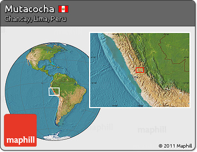 Satellite Location Map of Mutacocha