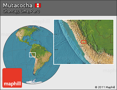 Satellite Location Map of Mutacocha