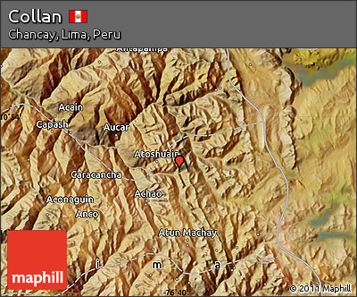 Satellite Map of Collan