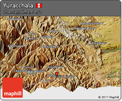 Satellite Panoramic Map of Yuracchala