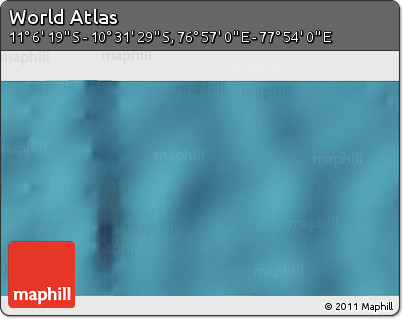 Satellite 3D Map of the Area around 10° 48' 54" S, 77° 25' 30" E