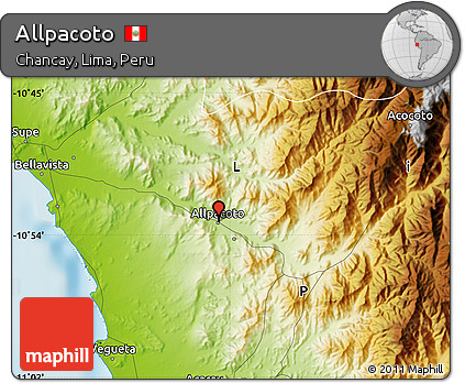 Physical Map of Allpacoto