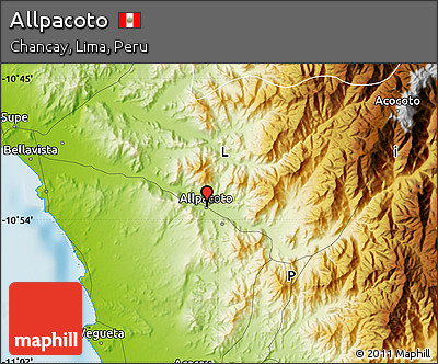Physical Map of Allpacoto