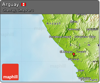 Physical Map of Arguay