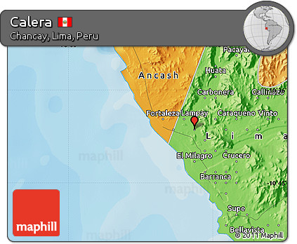 Political Map of Calera