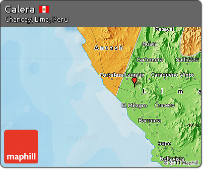 Political Map of Calera