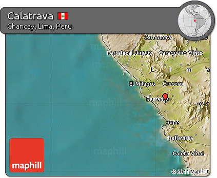 Satellite Map of Calatrava
