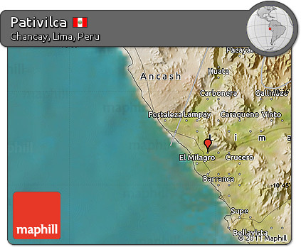 Satellite Map of Pativilca