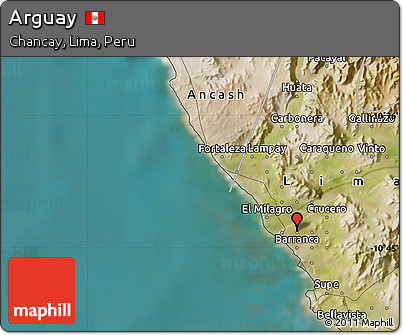 Satellite Map of Arguay