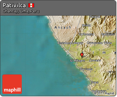 Satellite Map of Pativilca