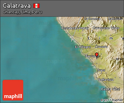 Satellite Map of Calatrava