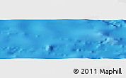 Shaded Relief Panoramic Map of the area around 10° 48' 54" S, 91° 43' 29" W